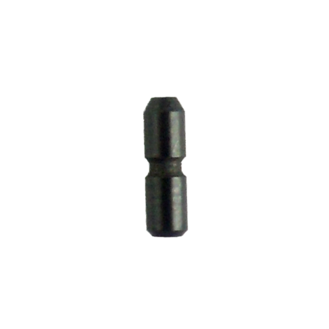 A small, black cylindrical object with a central groove, resembling the SLIDE STOP SPRING PIN CZ40B/RAMI, is centered against a plain white background.