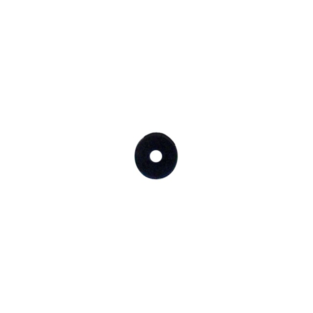 The DECOCKING WASHER INSERT, a round black rubber piece with a central hole, is positioned on a white background.