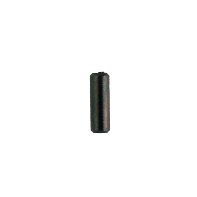 The HAMMER PIN RETAINING PEG 75/85 is a small, cylindrical peg with rounded ends and a dark color, displayed against a white background.