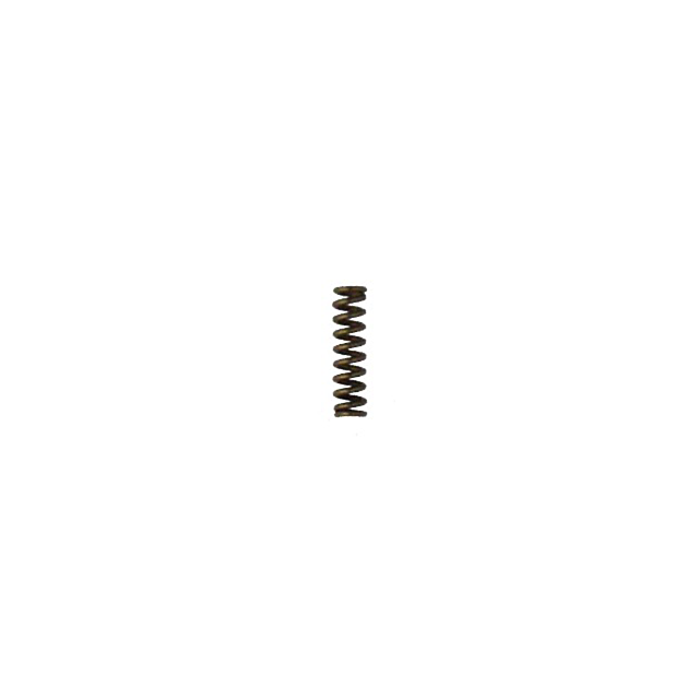 A close-up image of the SAFETY DETENT PLUNGER/EJECTOR SPRING OMEGA standing vertically against a plain white background. The spring is tightly wound and cylindrical, highlighting its coiled structure.
