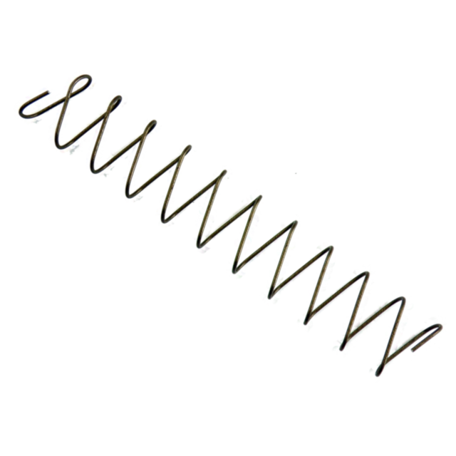 The MAGAZINE SPRING RAMI is positioned on a blank surface, extended into a zigzag pattern, reminiscent of an image from a modern design publication.