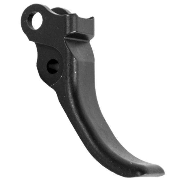 A TRIGGER P-07/P-09 GENERATION 2, featuring a black, curved metal handle with a hole at the top and a contoured grip, typically found on mechanical or industrial tools.