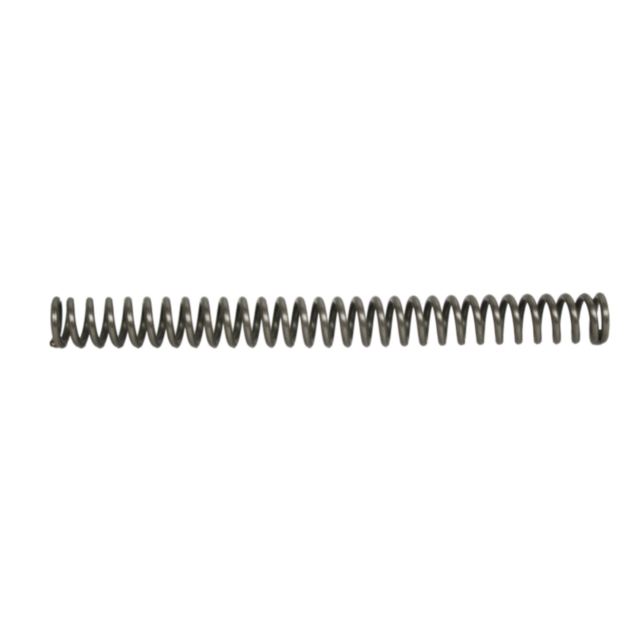 A sleek 13LB MAIN SPRING, featuring evenly spaced loops, rests against a plain background.