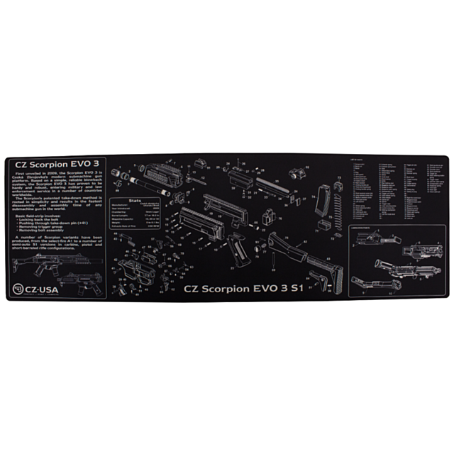 SCORPION EVO 3 GUN CLEANING MAT