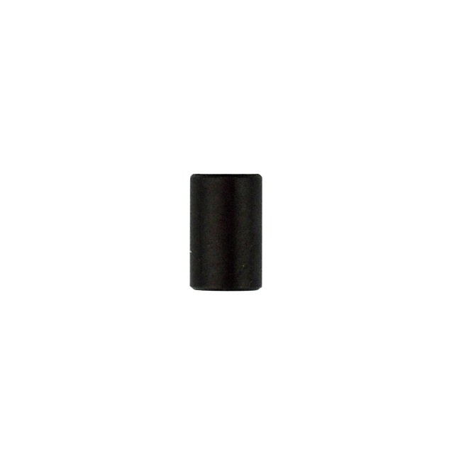 A black cylindrical object on a white background, resembling the sleek design of an EXTRACTOR SPRING BASE EVO. The cylinder has a smooth surface and is positioned upright, centered in the image.