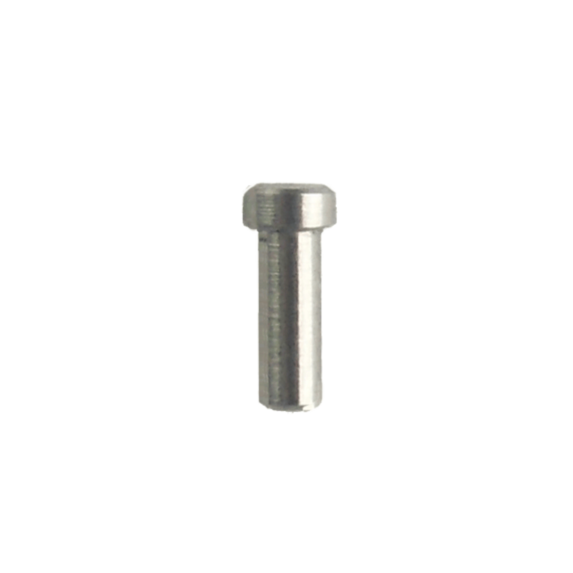 A metallic cylindrical pin resembling the LOADED CHAMBER INDICATOR CZ 75 stands upright against a plain white background.