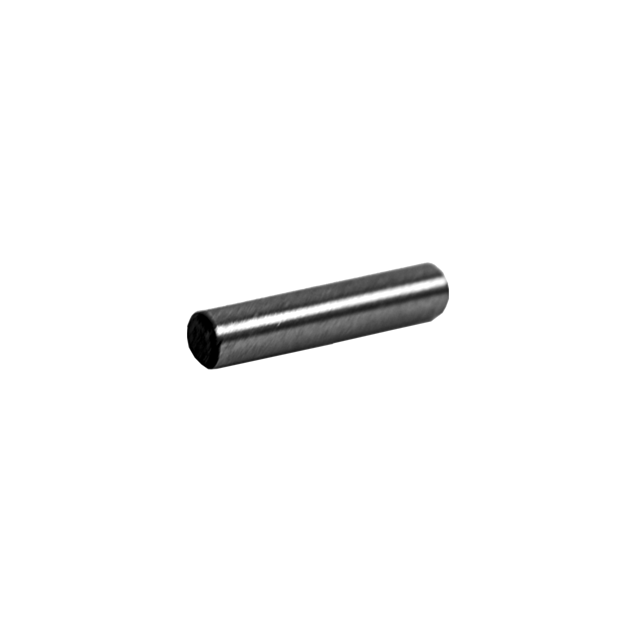 A close-up view of the BOLT HEAD PIN 527, showcasing its cylindrical metal rod with a smooth, shiny surface and a bolt head. The rod exhibits a brushed texture along its length, resembling steel or a similar material, and is positioned diagonally against