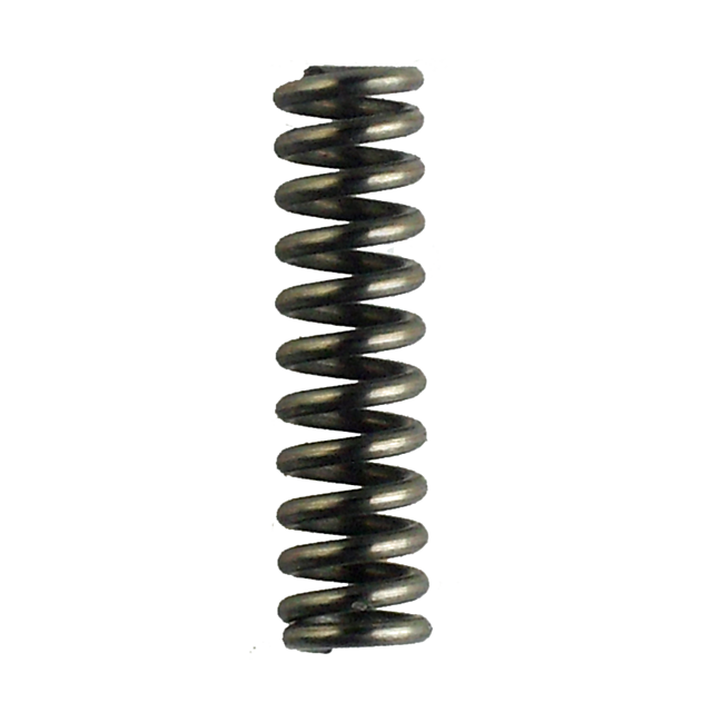 A close-up of the SEAR SPRING 452/455 set against a plain background. The spring is vertically oriented, featuring a tightly wound, helical shape that highlights its robust metallic texture and glossy surface.
