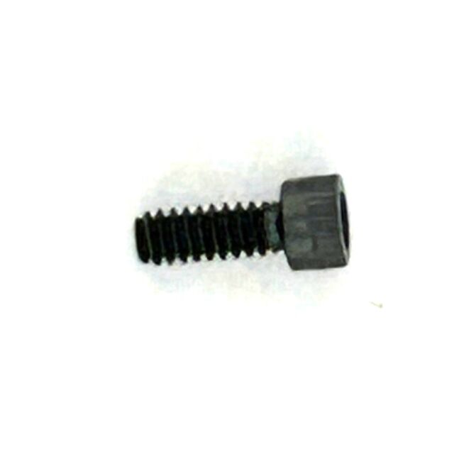 A close-up of the NEW STYLE RING SCREW TOP 457/527, a black hex socket head cap screw with visible threading, shown on a white background.