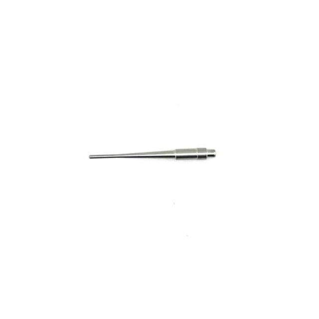 A FIRING PIN .065 (9MM) for all 1911 Dan Wesson Models is shown horizontally on a plain white background, highlighting its small, metallic, tapered cylindrical shape with a narrow pointed tip.