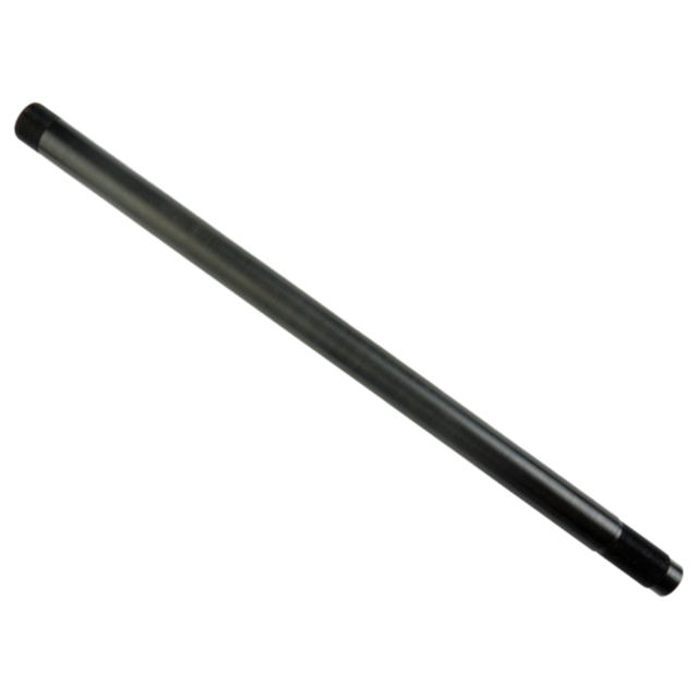 A sleek, cylindrical BLUED BARREL ONLY FOR 22M & 22LR 10 INCH is positioned diagonally on a white background.